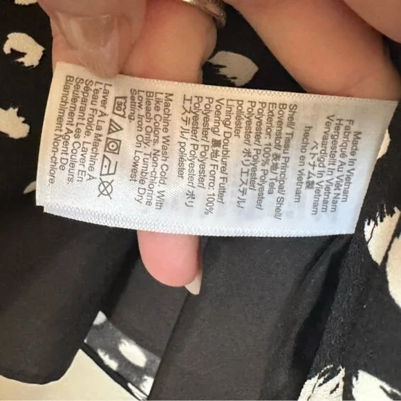 J.‎ Crew Womens Scalloped Edge Cami Tank Top Sleeveless Adjustable Black Size 2 - Picture 3 of 7